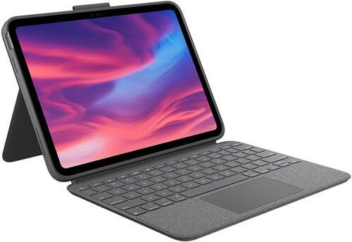 Logitech Combo Touch Keyboard Case for iPad 10th Gen. (A16/ 10.9")- Oxford Grey (920-011433)