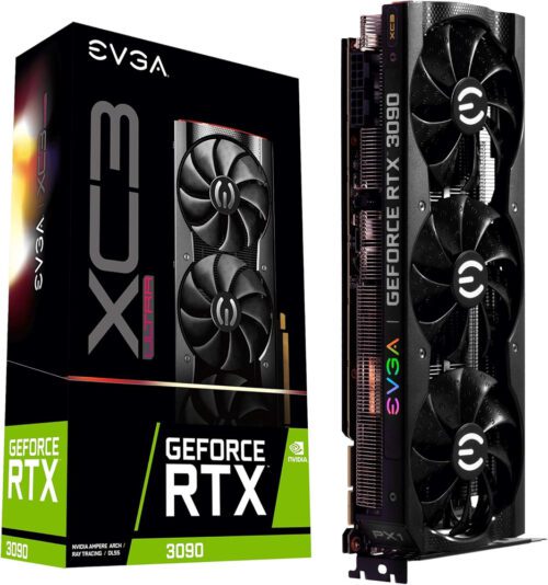 EVGA GeForce RTX 3090 XC3 Ultra Gaming 24GB GDDR6X Ultra Gaming Graphics Card (24G-P5-3975-KR) (USED)