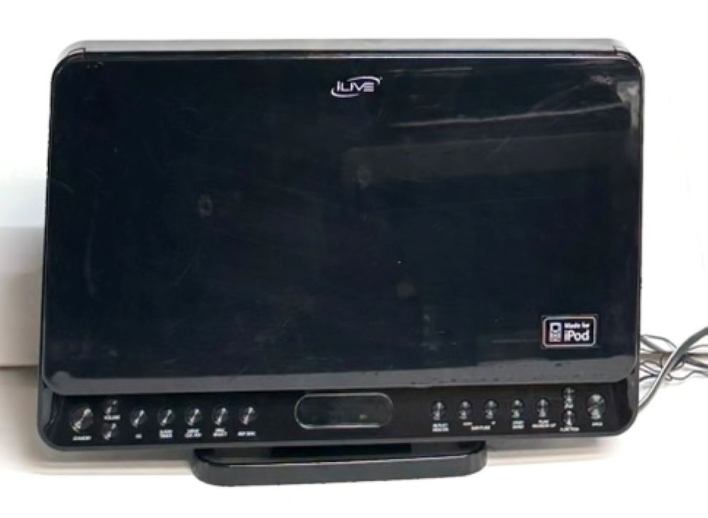 iLive Dual-CD Home Music System with Dock for iPod and MP3 Players and AM/FM Stereo Radio (Model: IH328B) (USED) - Image 3