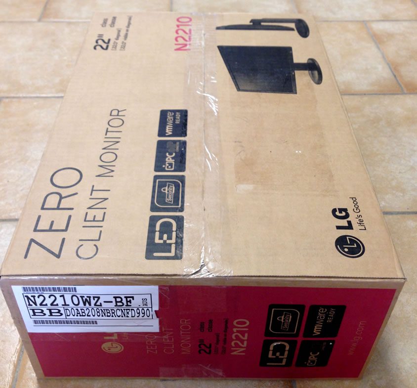LG N2210WZ 22" LED-Backlit LCD Cloud Monitor 1680x1050 250 cd/m² 5ms UBS VGA DVI - Image 4