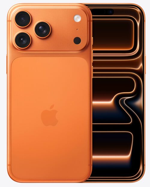 Apple iPhone 17 Pro Max Unlocked (6.9", 256 GB, Cosmic Orange) (MFY94VC/A)